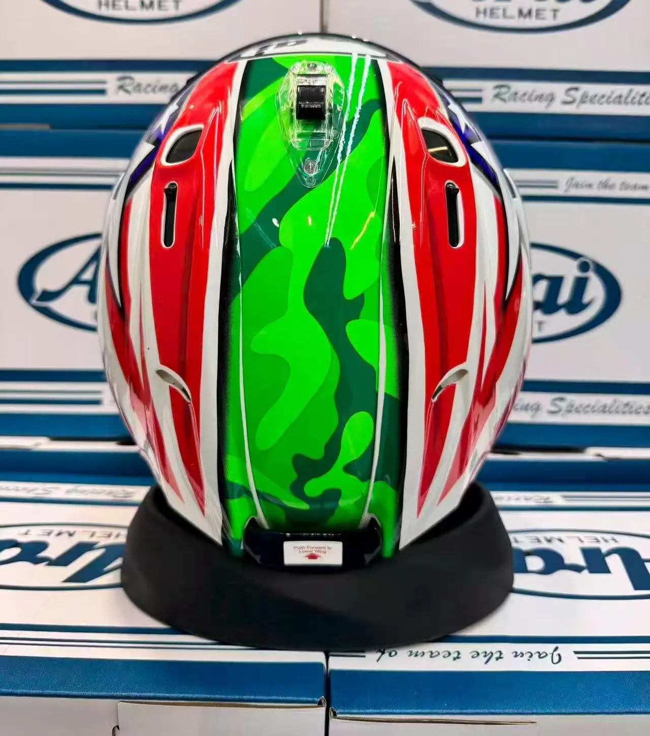 Open Face Motorcycle helmet vz ram 3/4 hlemet Nicky Hayden Flag   helmet Riding Motocross Racing Motobike Helmet