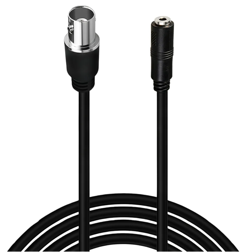 BNC Male female to 3.5mm 1/8” Mono TS Male Plug female Stereo Adapter Coaxial Power BNC to 3.5mm Cable