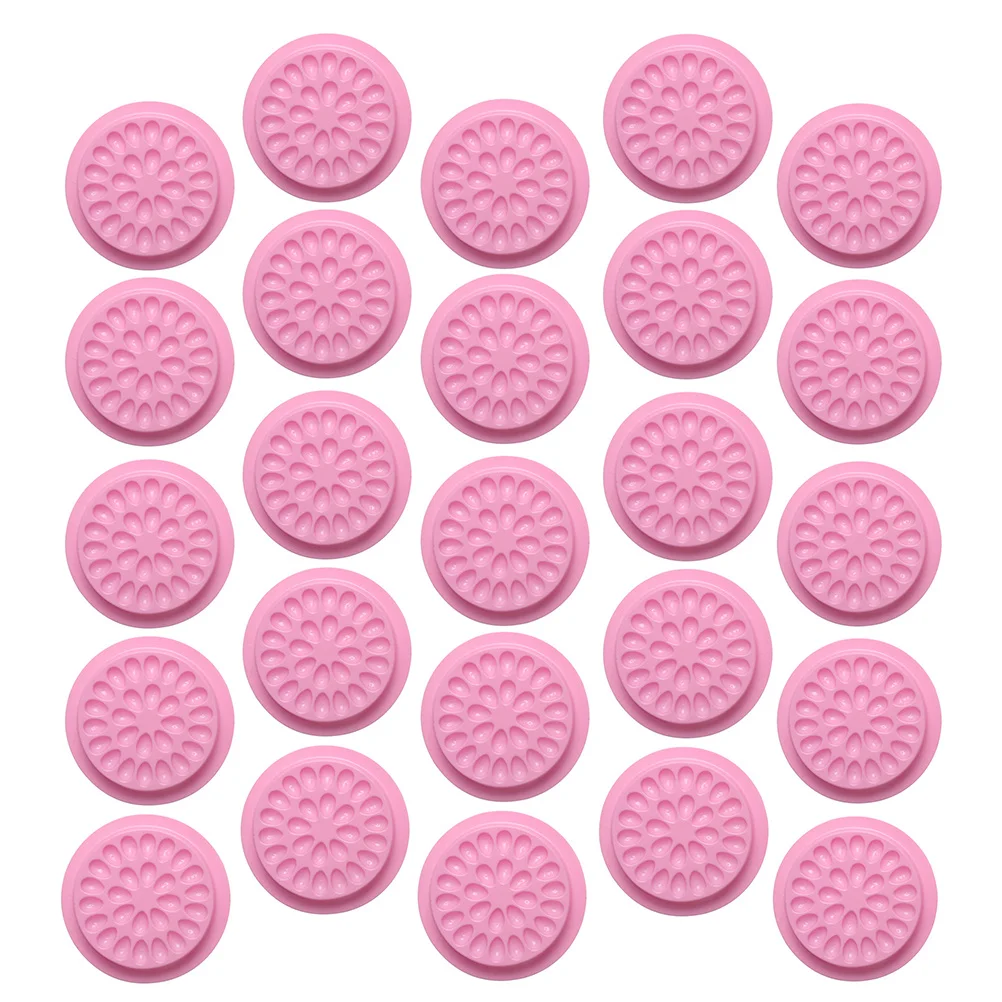 200 pezzi vassoi per colla per ciglia plastica usa e getta di alta qualità per strumenti per l'estensione delle ciglia supporti adesivi per ciglia finte salone di bellezza