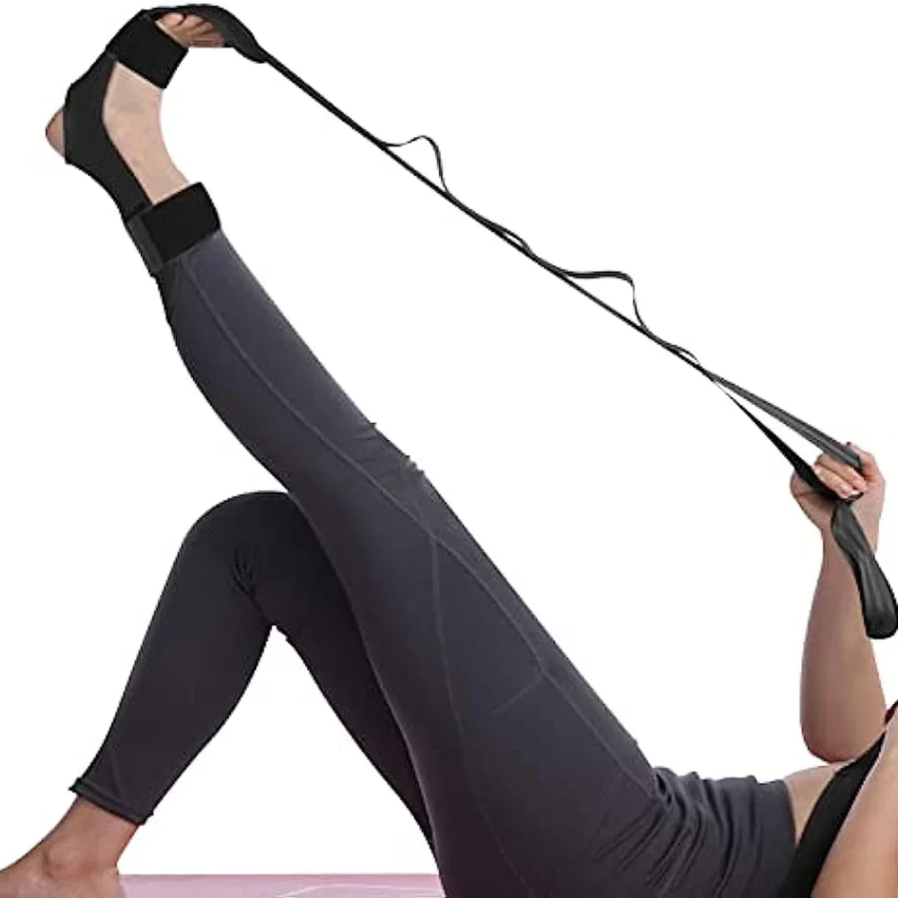 Hamstring Stretcher & Ligament Stretching Belt Dancers and Yoga,Calf Stretcher & Foot Stretcher for Plantar Fasciitis