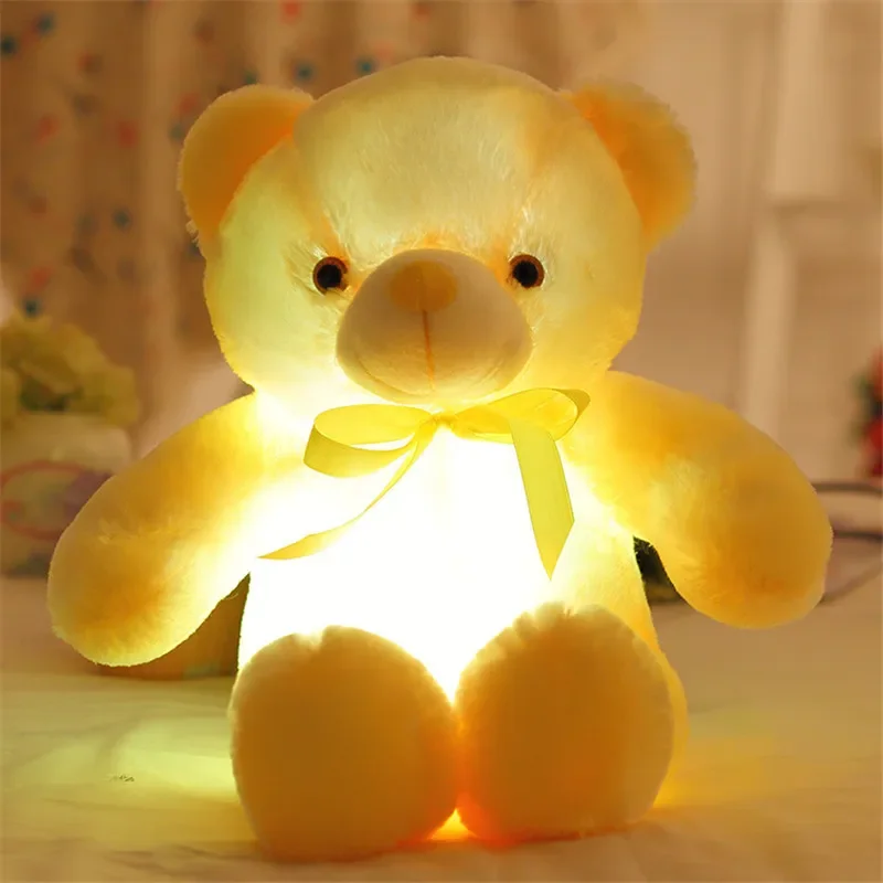 Big Size 50cm I Love You Teddy Bear Stuffed Plush Doll Holding LOVE Heart Plush Teddy Bear Cartoon Soft Stuffed Doll Kids Toy