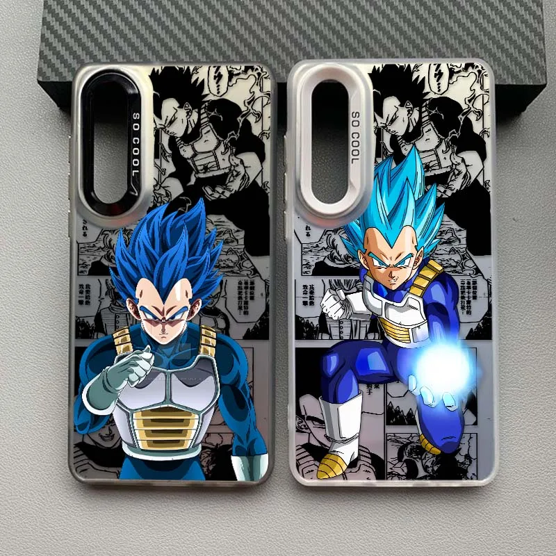 

Anime D-Dragon Ball Vegeta Cover For Samsung Galaxy A73 A71 A56 A54 A53 A52 A51 A35 Colorful Silver Phone Case