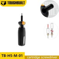 TOUGHBUILT TB-H5-M-01 Self-Loading Multi-Driver Portable Pop-Up Magnetic Screwdriver Durable Hand Tool Set
