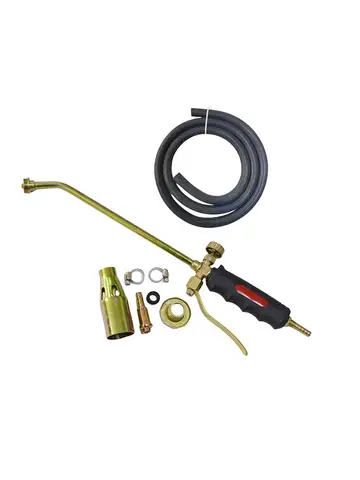 LPG Flamethrower Liquefied Gas Torch Welding Torch Household Burning Pig Hair Heat Thawing Baking BBQ Torch Flame Gun With Hose