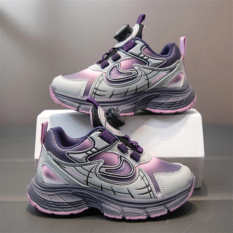 

New Childrens Boy Fashion Sneakers Autumn Soft Non-slip Luxury Design Kids Sports Shoes Luxury Running Girls Basketball Shoes