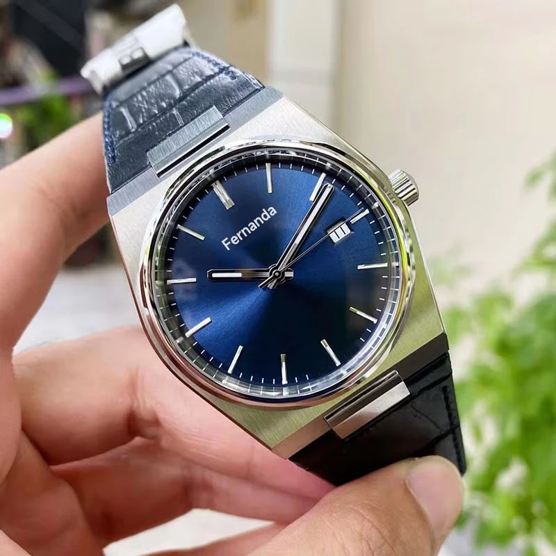 أسعار الجملة أزياء الأعمال PRX قسط الياقوت الوهج للماء التلقائية كوارتز ساعة للرجال #1