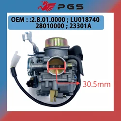 30J Carburetor Assy For Buyang 300 Feishen FA-D300 G300 H300 LU018740 2.8.01.0000 Stels ATV 300B Linhai 300 E2 300 T3b 23301A