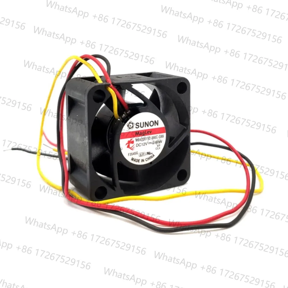 40mm Fan New Original for SUNON MB40201V2-000C-G99 4020 40X40X20mm DC 12V 0.60W 4CM 3wire Case Power Fan