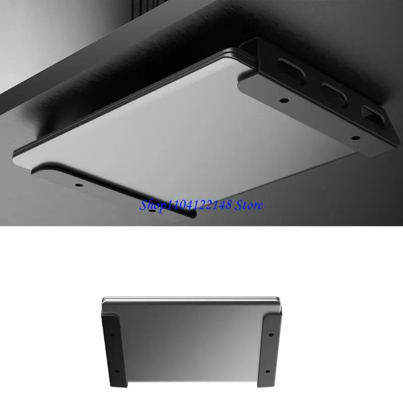 P9FA Easy to Installs ABS Notebook Wall Stand for Wall or Under Desk Placement