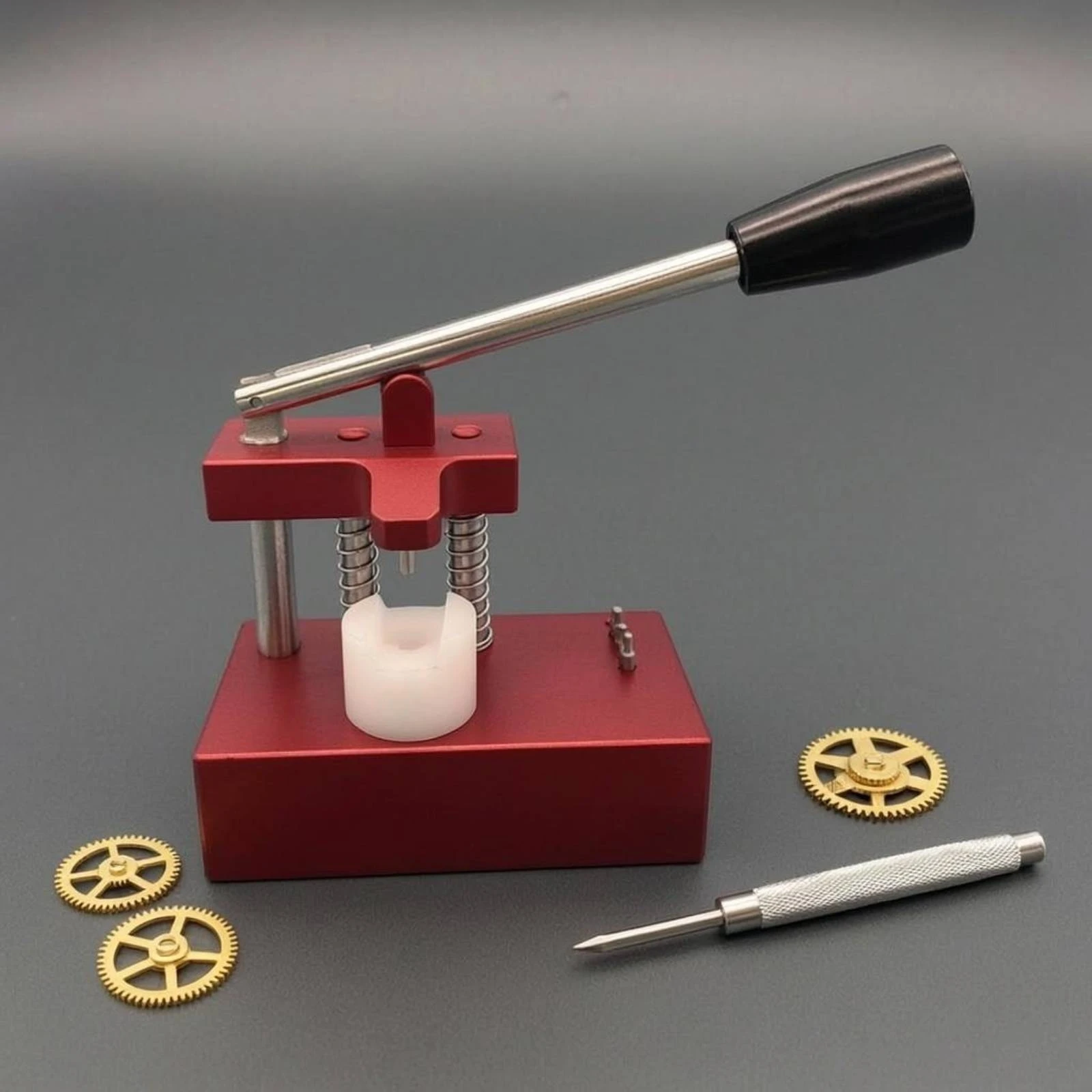 Watch Tube Removal Tool Precision Manual Watch Tube Extractor Metal Black Handle for Watchmakers