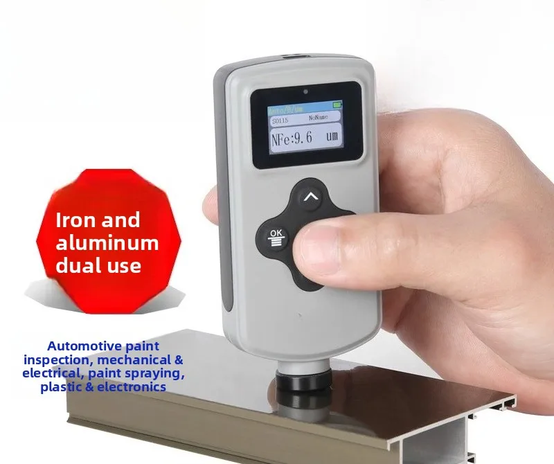 Dual-purpose integrated film thickness gauge Metal electroplating oxide coating thickness gauge