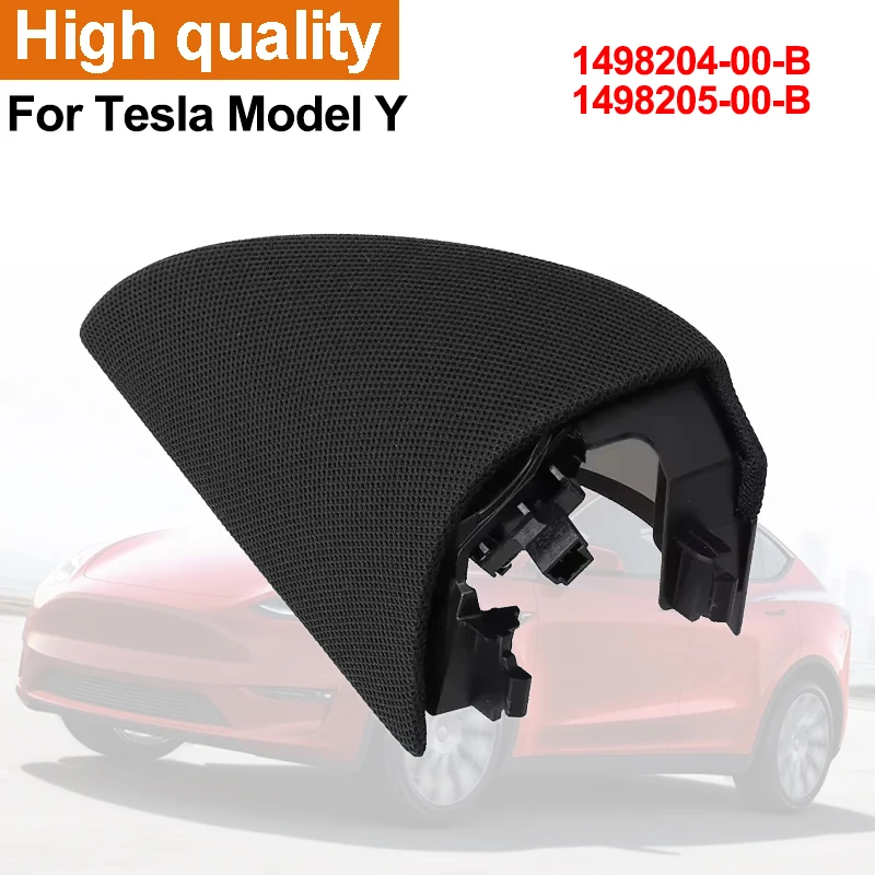 For Tesla Model Y 2020-2024 Door Speaker Assembly Triangle Tweeter Trim Horn Cover 1498204-00-B 1498205-00-B Replacement