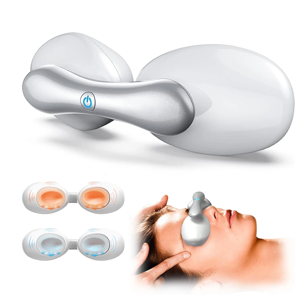 Eye Spa Pot Hot and Cold Compress  Electric Eye Massager for Release Eye Fatigue fast shipping