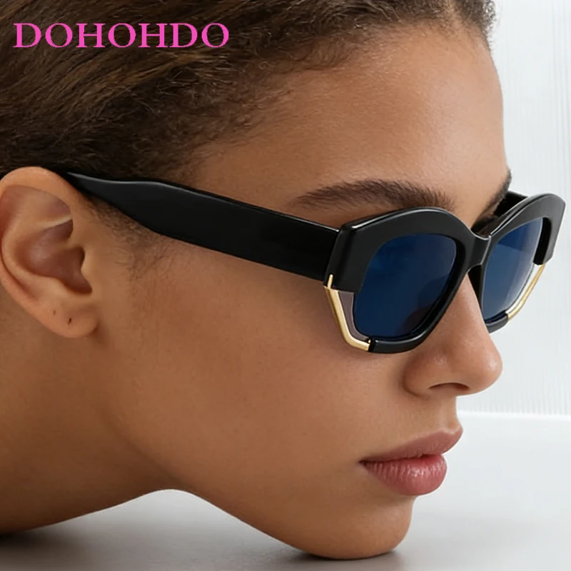 

New Trendy Future Brand Design Glasses Women Polygonal Small Frame Sun Glasses Male Outdoor Fishing Driving Shades UV400 Okulary
