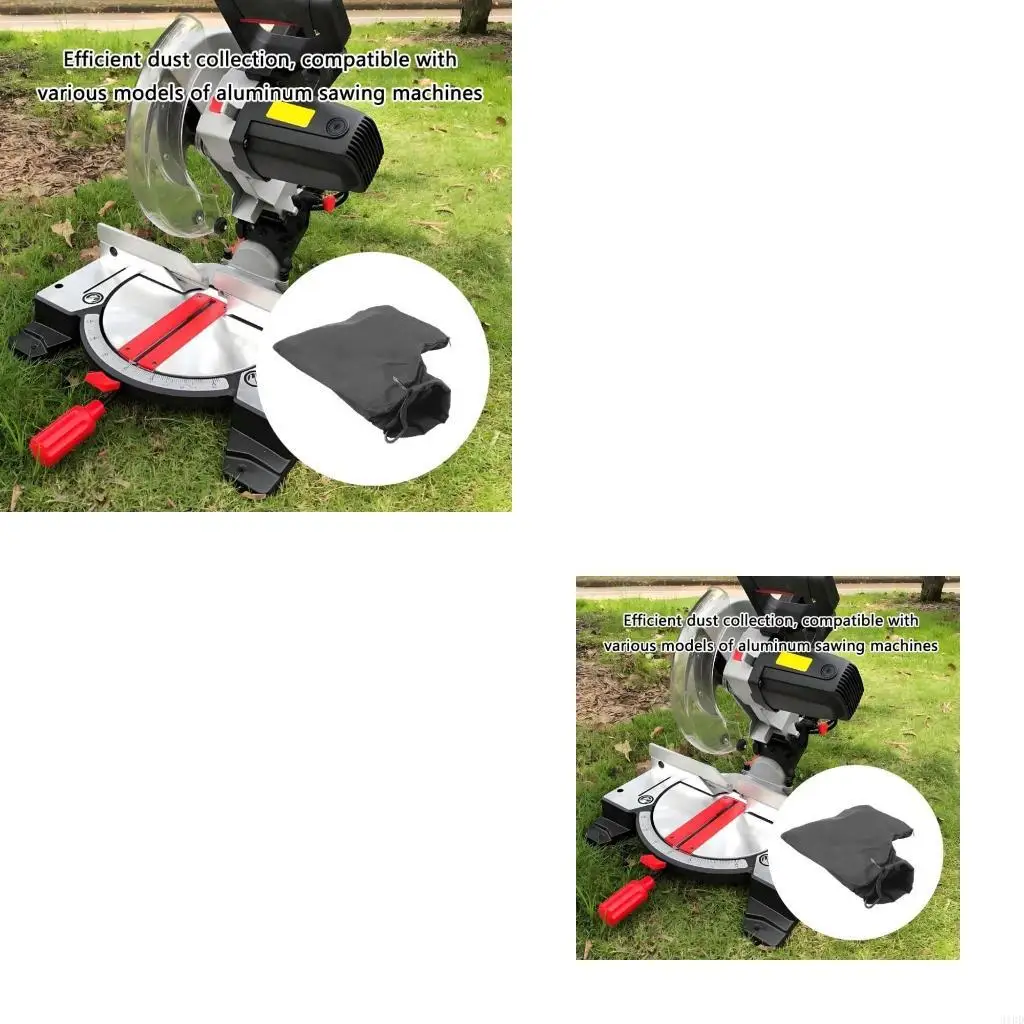   2Pcs Robust Dust Collection Bags Adjustable for Tablesaws and Belt Sanders Easy to Clean Enhances Machine Compatibility