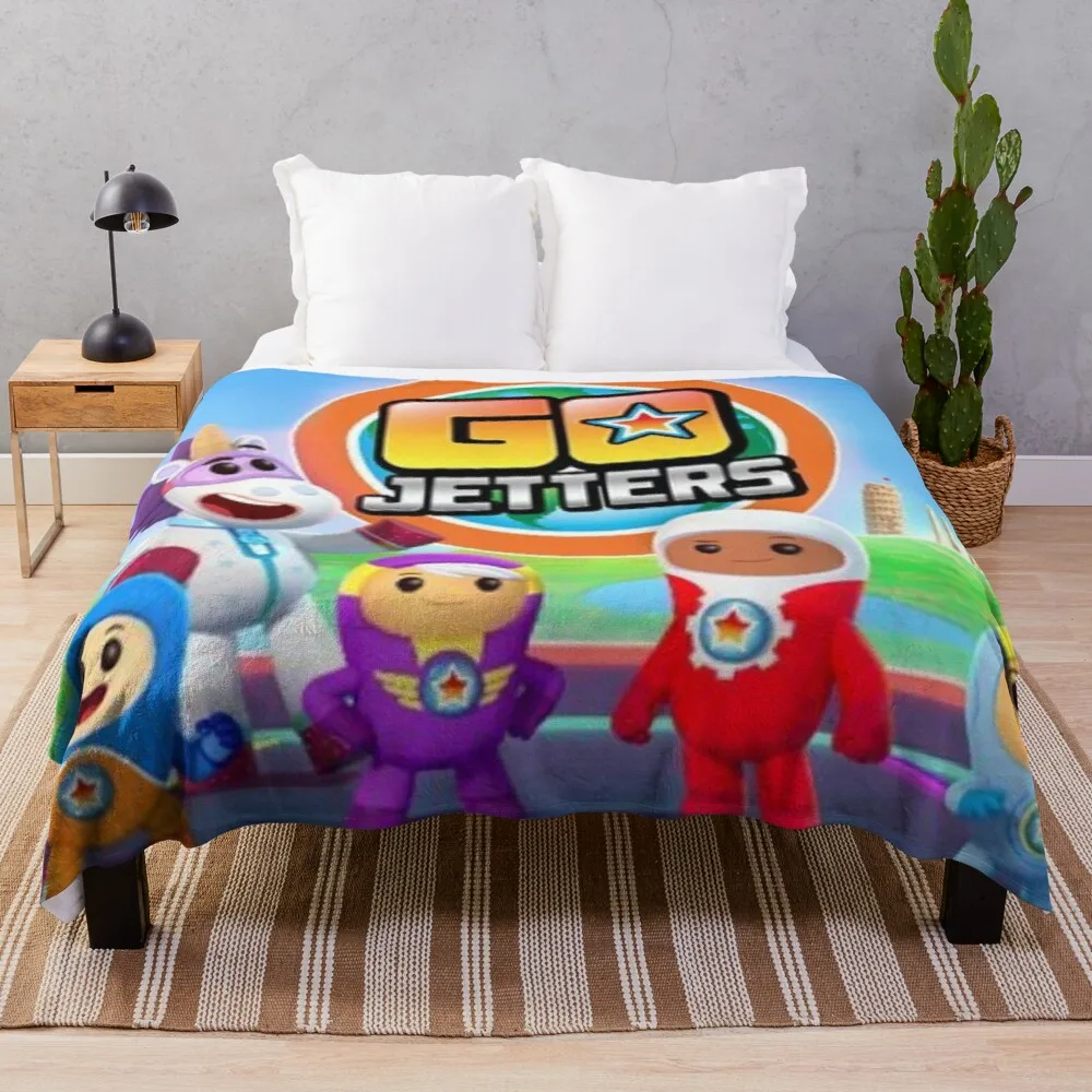 

Go Jetters Design Throw Blanket designer blankets