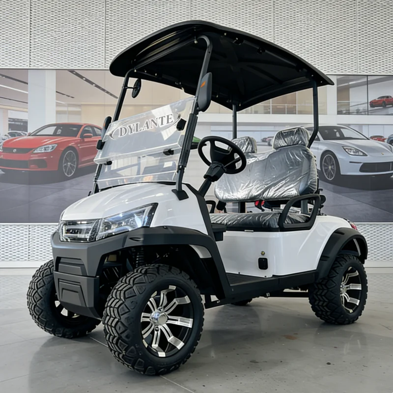 China Supplier Wholesales High Quality Electric Golf Cart 4 Seats 48V/5kw Battery Powered Golf Cart Classic Model