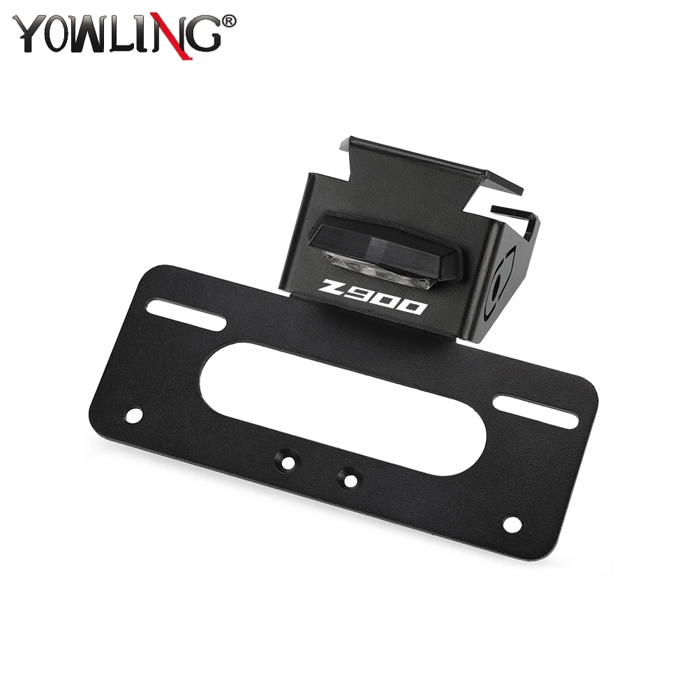 

For KAWASAKI Z900 2017-2022 2023 2024 Z 900 SE License Holder LED Light Motorcycle Fender Eliminator Tail Number Plate Bracket