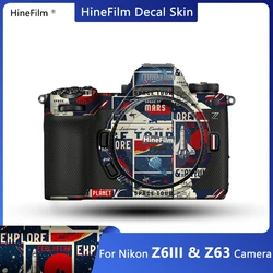 Hinefilm Skin for Nikon Z6 III Camera Skin Z6III Sticker NikonZ6III Camera Protective Cover Film Z63 skin Wrap Sticker