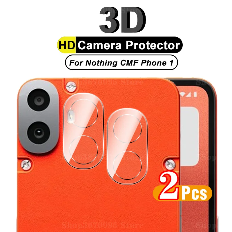 2PCS For Nothing CMF Phone 1 5G 3D Camera Protector film glass phone1 CMFPhon1 Lens Tempered Glass Flim Protector CMFphone 1