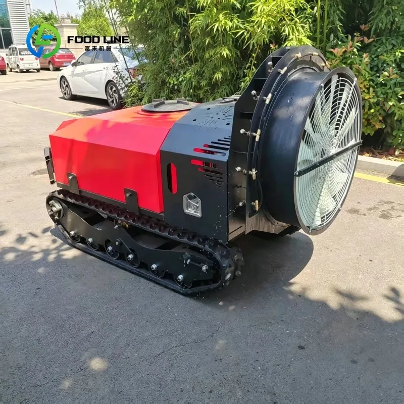 Customized Agricultural Sprayer Wind Driven Remote Control Sprayer Machine Greenhouse Crawler for Orchard Vineyard Fruit Farm
