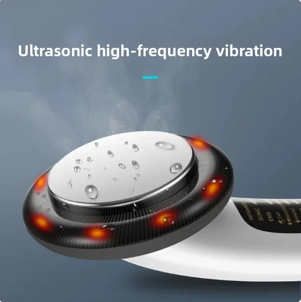 New three-in-one, home massage ultrasonic ems micro-current body beauty instrument