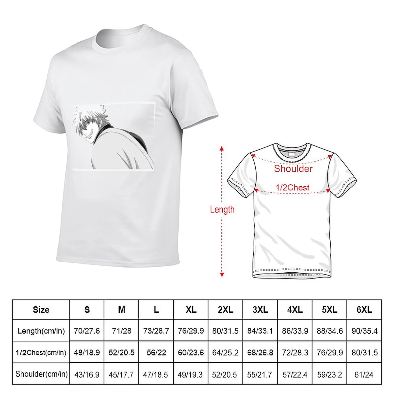 Gintoki Sakata T-Shirt Moisture Wicking Athletic T-Shirt