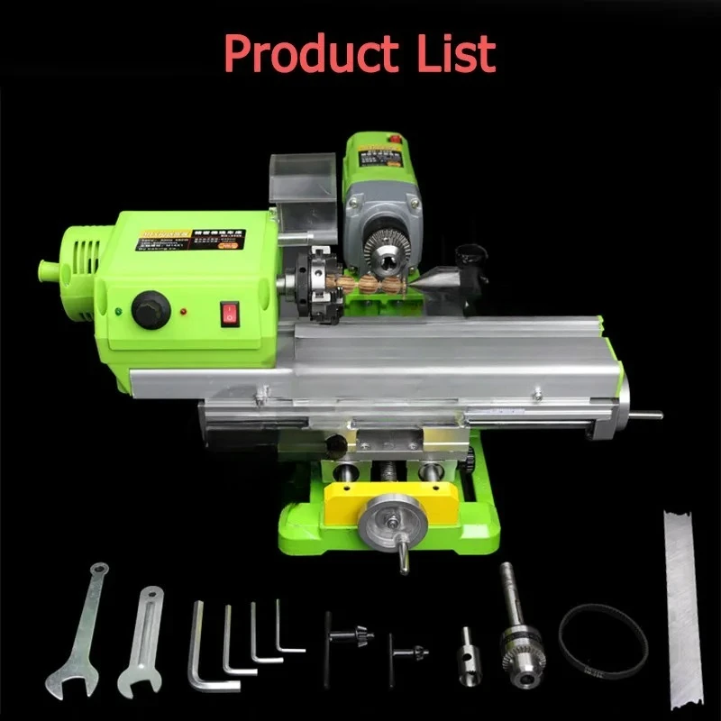 Woodworking Lathe Bench Drill Buddha Bead Drilling Machine Multi-function Metal Precise Hand String Processing Machine
