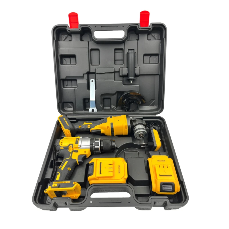 hit productFactory Best Selling OEM Portable Electric 21V Lithium Battery Cordless Brushless Drill Angle Grinder Multi-functiona