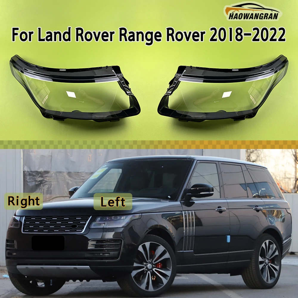 

Headlamp Cover Transparent Lampshade Headlight Shell Mask Lens Plexiglass For Land Rover Range Rover 2018 2019 2020 2021 2022