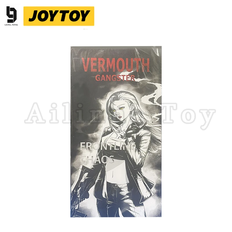 Joytoy Frontline Action Figure, Vermute do Caos Bourbon Anime, Modelo Militar, Nível 9, 1:12