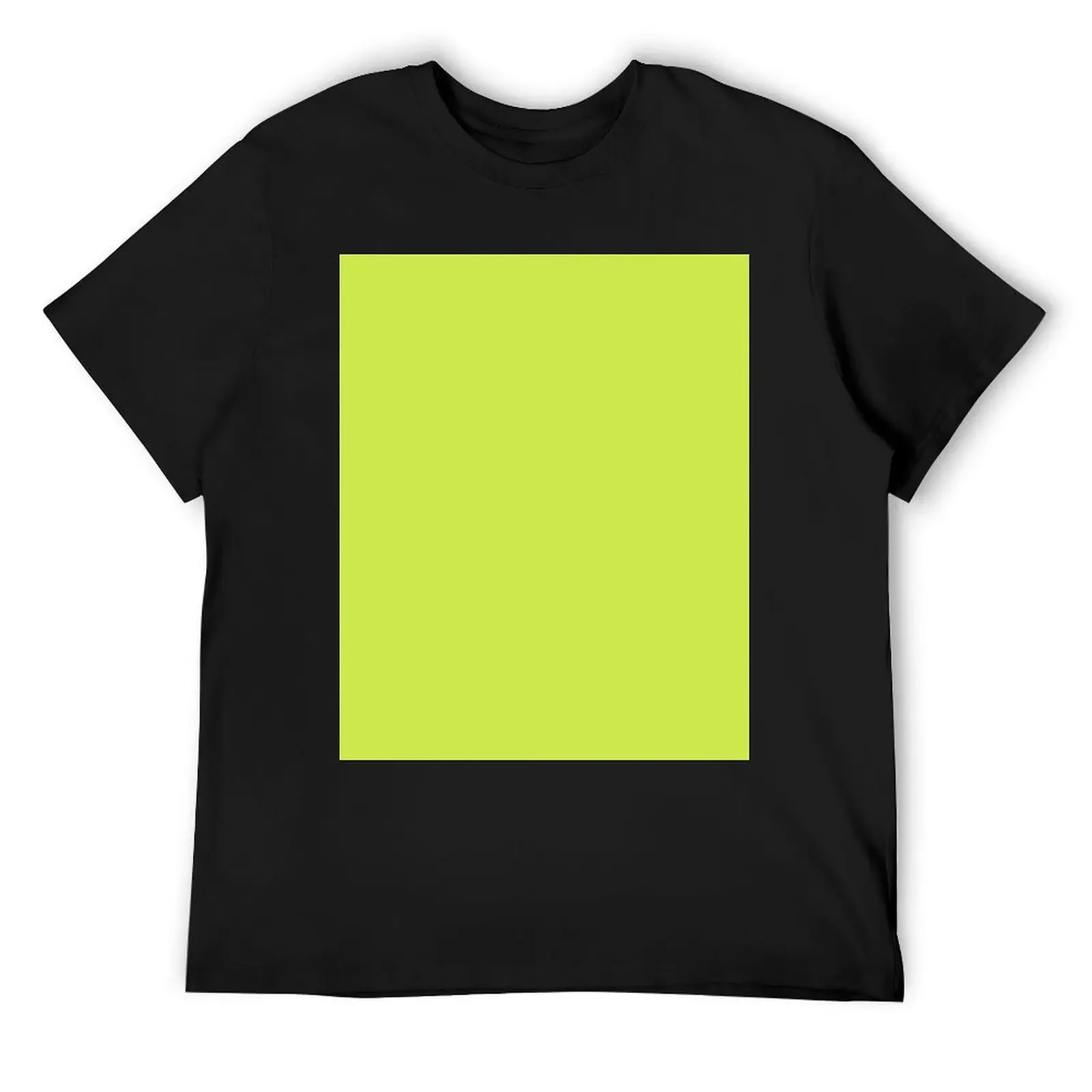 Solid Chartreuse Green Porch Pirates Coordinate T-Shirt vintage graphic tee blacks plain t shirts men