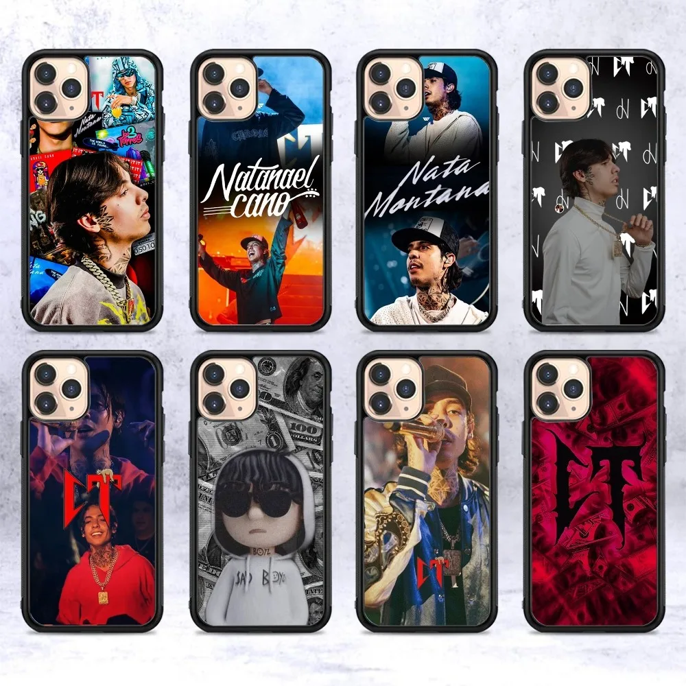 Natanael Cano Rapper CT Phone Case Silicone PC+TPU For Samsung S10 20 30 22 23 24 Plus Lite Ultra Cover