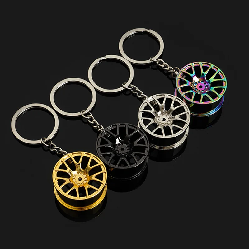 Car Keychain Wheel Tire Styling Creative Car Key Ring Auto Car Key Chain Keyring For BMW Honda Ford Keychain