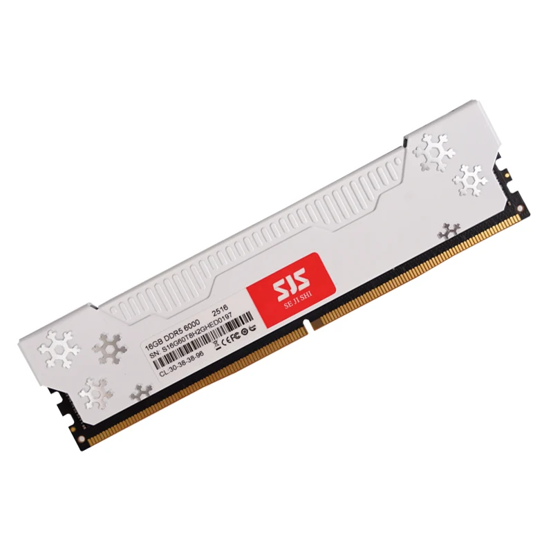 SEJISHI Memoria Ram DDR5 16GB * 2 stuks 6000MHz UDIMM Desktop UDIMMRAM PC Computer Geheugen Hynix Chip