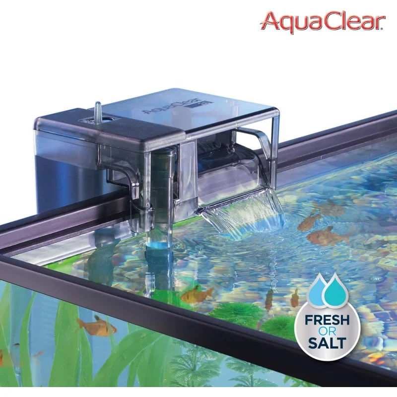 70 Power, Fish Tankfor 40- to 70-Gallon Aquariums, Black