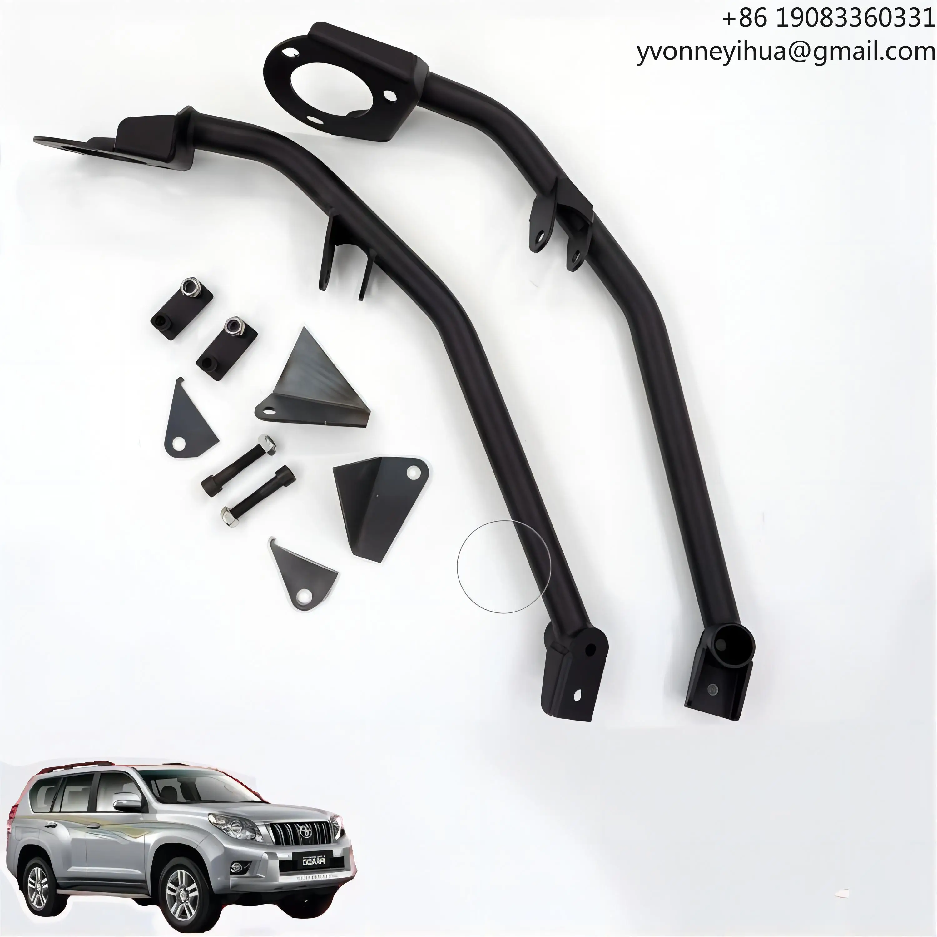 

Dualrate Coilover Shock Absorber Bracket Kit For Land Cruiser Prado LC120 LC150 FJ 4x4 Off-Road Autos Suspension Enhancement