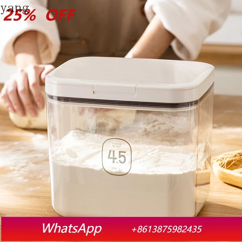 

LMM Household Sealed Flour Barrel Food Grade Storage Noodle Special Barrel