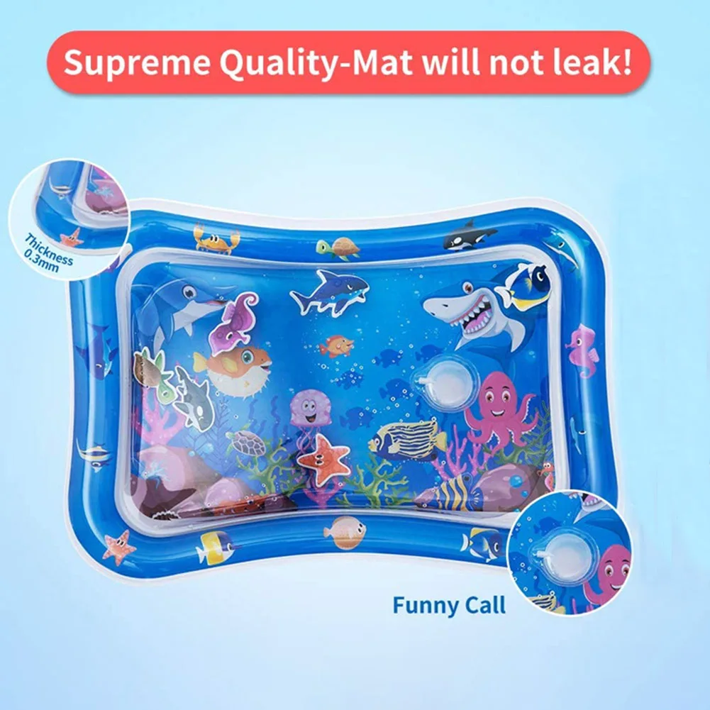 Baby Water Mat Inflatable Cushion Infant Toddler Water Play Mat for Children Early Education Developing Baby Toy Summer Toys