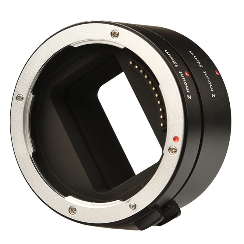 Electronic Auto Focus Macro Extension Tube Lens Adapter Ring (12mm+24mm) Adjust for Z Mount Camera Z6 Z7 Z50 [To&-e-]