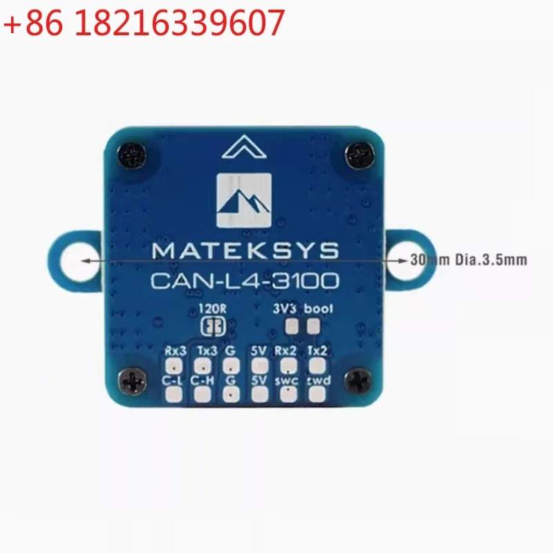 TAO  Matek CAN-L4-3100 Magnetometer RM3100 GPS Geomagnetic Sensor 6g High Resolution /Strong Signal Anti-interference