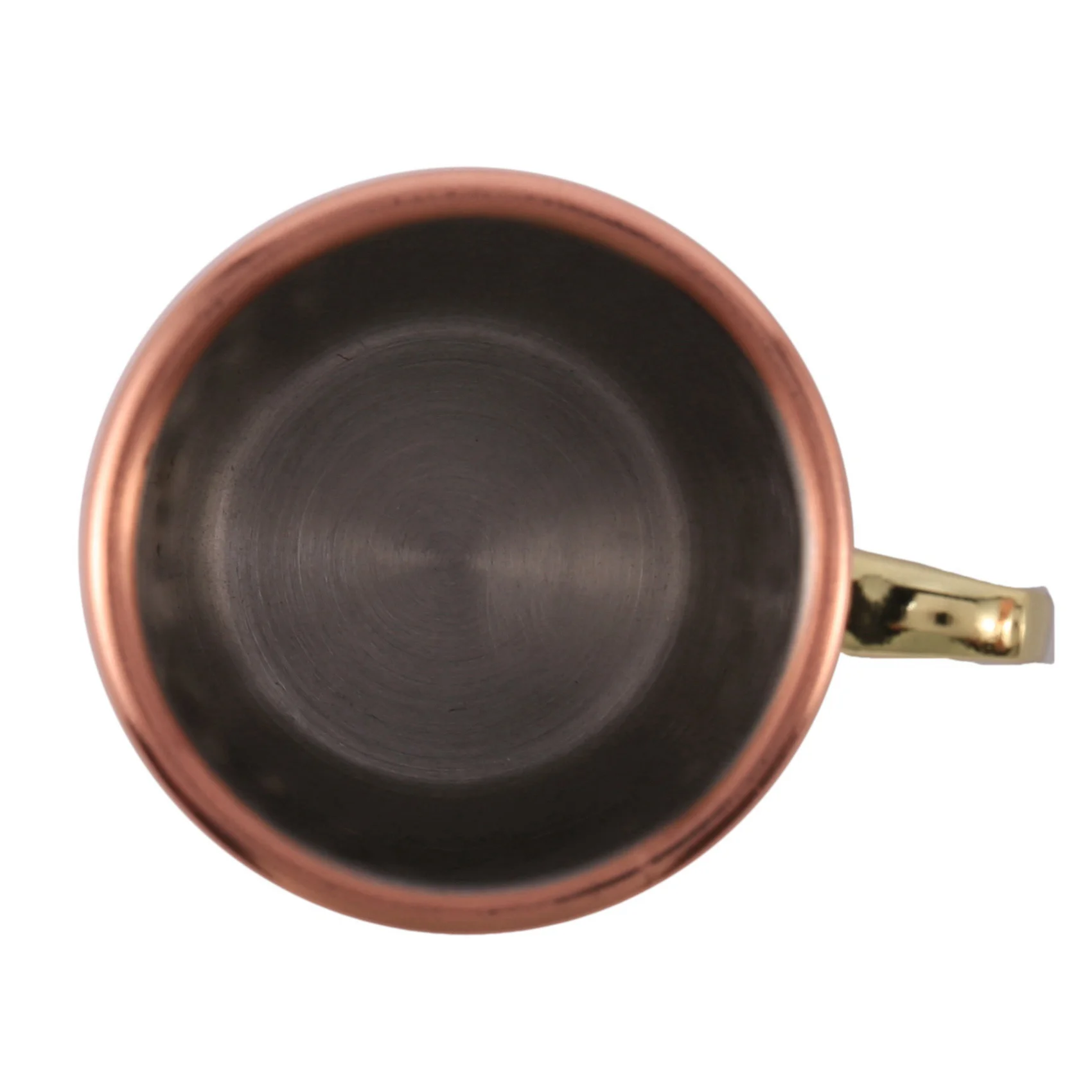 ABMR-Mini 2-Ounce الفولاذ المقاوم للصدأ موسكو البغل القدح اسبريسو أكواب صغيرة النحاس مطلي القدح النار مجموعة من 8 #4