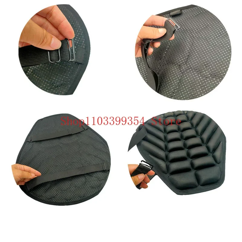 Motorcycle Seat Cushion Electric Vehicle Seat Cushion Cover Summer Sunscreen Waterproof Electric Battery Car Seat Cover