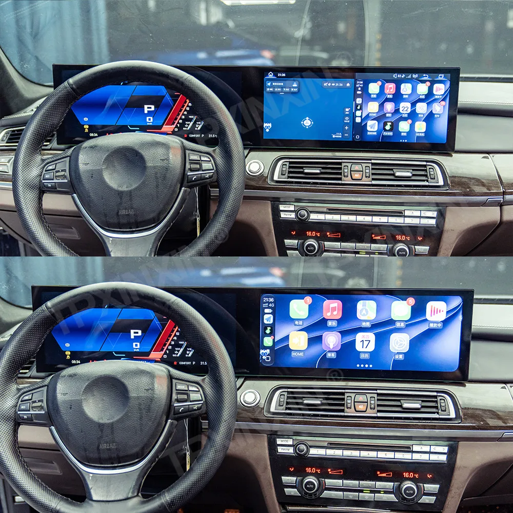 For BMW 7 Series CIC NBT 2010-2015 Android Car Radio Multimedia Video Wireless Carplay Autoradio Stereo GPS Navigation Head Unit