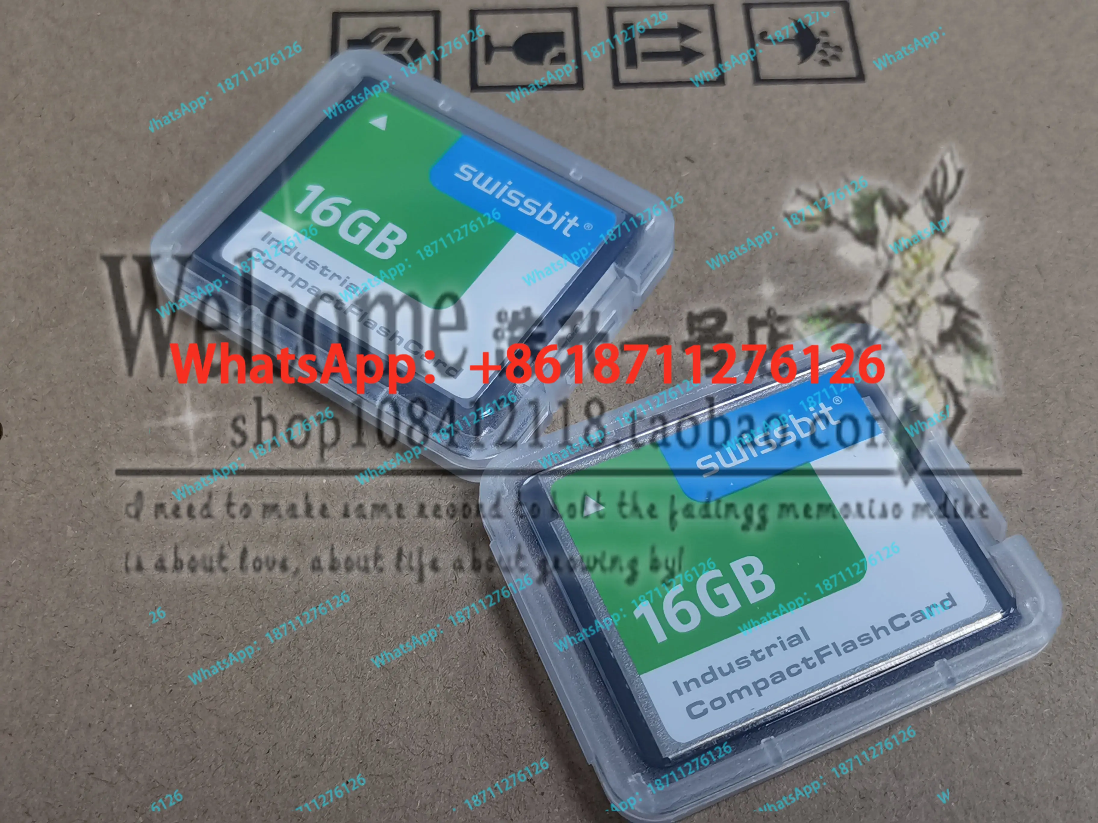 2023, new SWISSBIT 16G CF card 16GB memory card CF industrial CF card