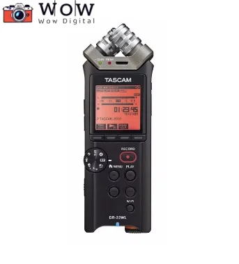 Tascam DR-22WL Linear PCM Voice Recorder X-Y Unidirectional Stereo Condenser Microphone with High Performance Audio Codecs