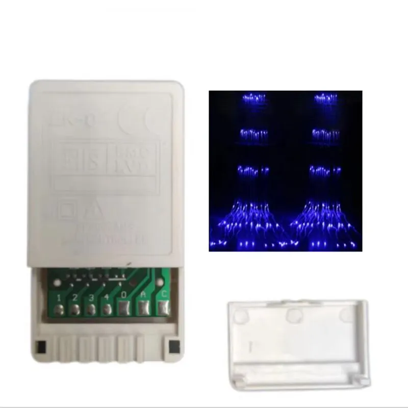 LED dimmer 8 Modes EK-04 knob type button type light adjustment controller for Waterfall LED string and curtain lights