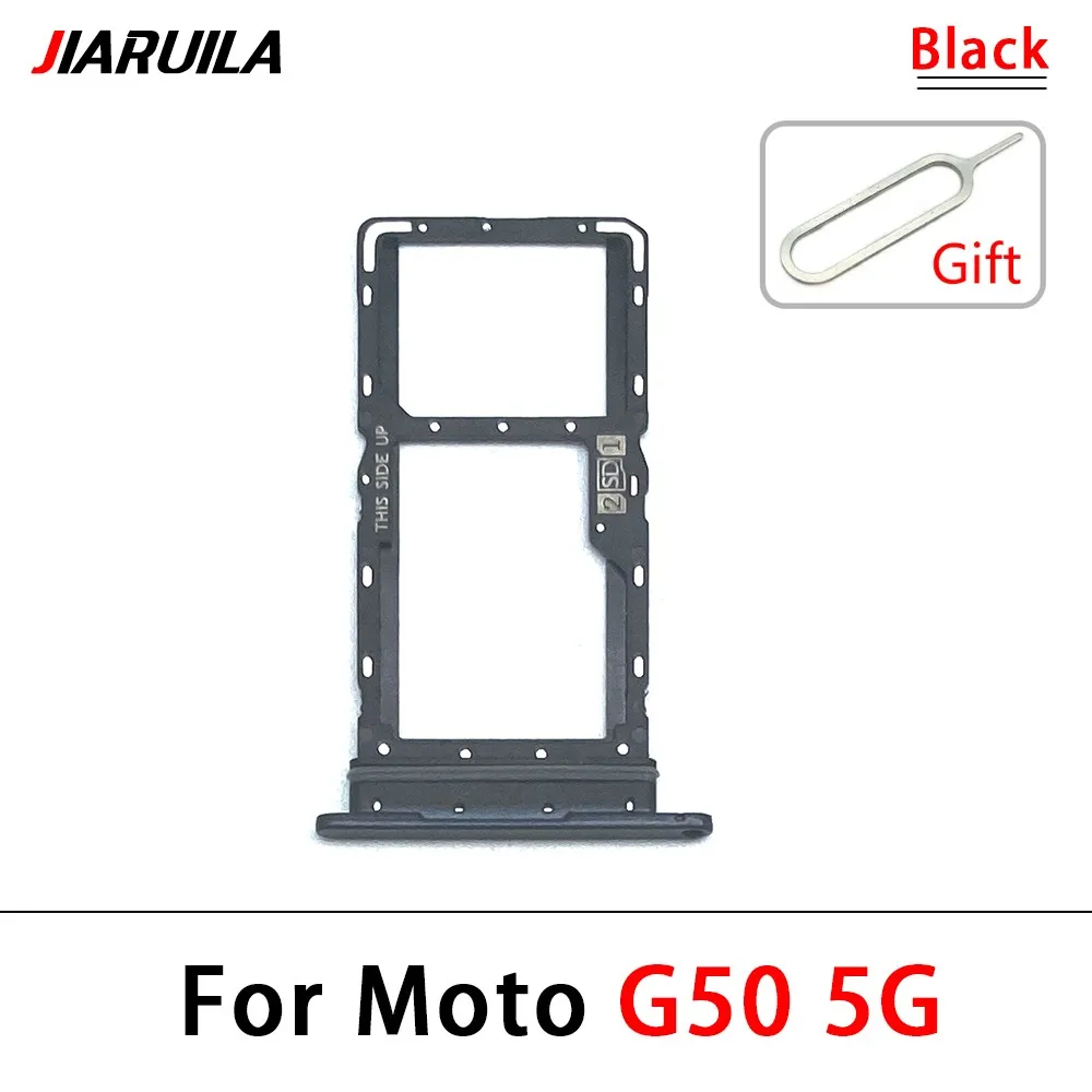 New OEM Micro Nano SIM Card Holder Tray chip slot drawer Holder Adapter Socket For Motorola Moto G50 5G G60 G60S + Pin