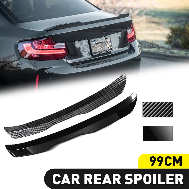 Universal Top Rear Roof Spoiler ABS Trim Strip  Car Rear Spoiler Suitable For Hatchback For BMW Mercedes-Benz Toyota Audi Nissan