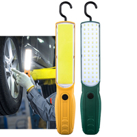 2X 1X COB LED Handheld Hunting Floodlight USB-C 18650 Work Light Cordless Garage Inspection Lamp 3Mode Camping Emergency Torch